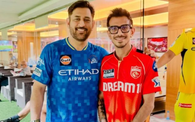 [WATCH] Yuzvendra Chahal’s Heartwarming Reunion With MS Dhoni
