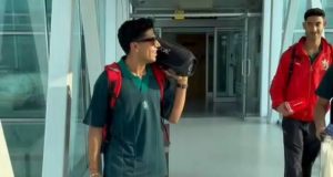 Swastik Chikara Lights Up Jaipur Airport with “System Pe System” Vibe Ahead of RCB vs RR Clash in IPL 2025