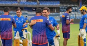 Jasprit Bumrah and MS Dhoni’s Emotional Reunion Before MI vs CSK Thriller in IPL 2025