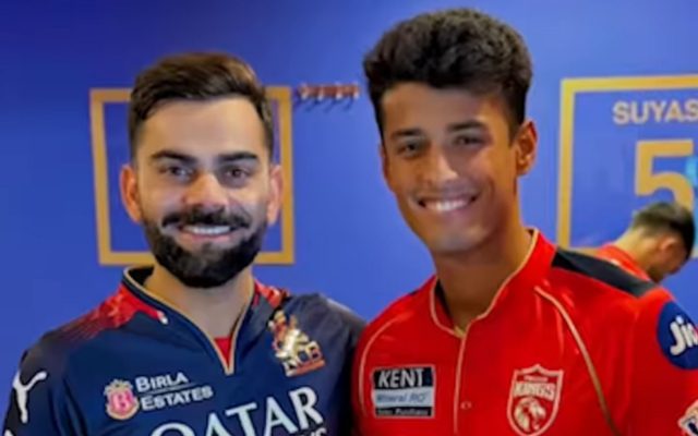IPL 2025: [WATCH]: Suryansh Shedge Shows Off Signed Jersey By MS Dhoni And Virat Kohli
