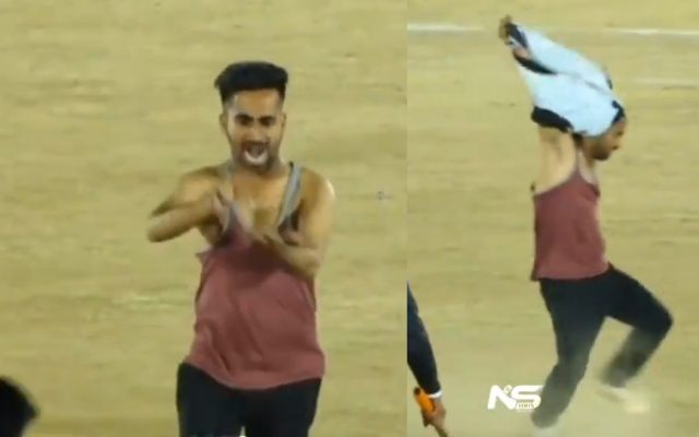 [Watch]: Local Indian Bowler’s Wild Celebration Revives Shamsi and Ganguly’s Iconic Moments