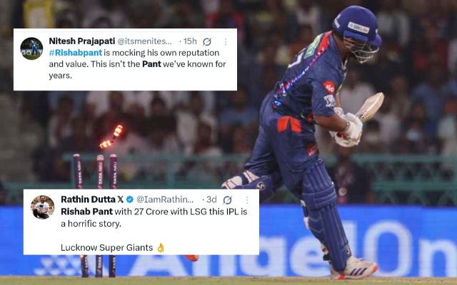 IPL 2025: Fans React As Rishabh Pant Demoted Himself In LSG vs DC Clash
