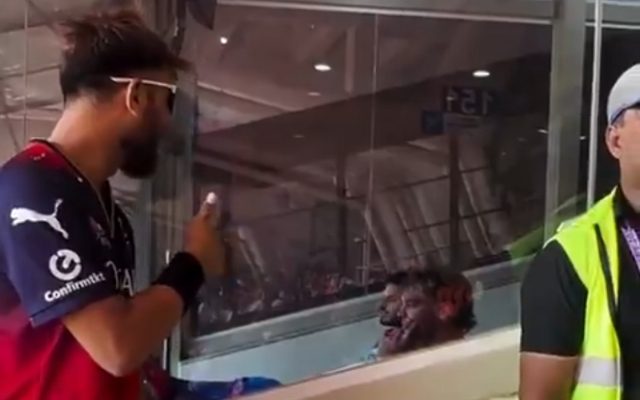 [Watch]: DC’s Star Ashutosh Sharma Ignores RCB Fan During IPL 2025 Match