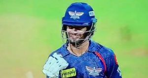 Ravi Bishnoi’s Wild Celebration After Smashing a Six Off Jasprit Bumrah in MI vs LSG Clash