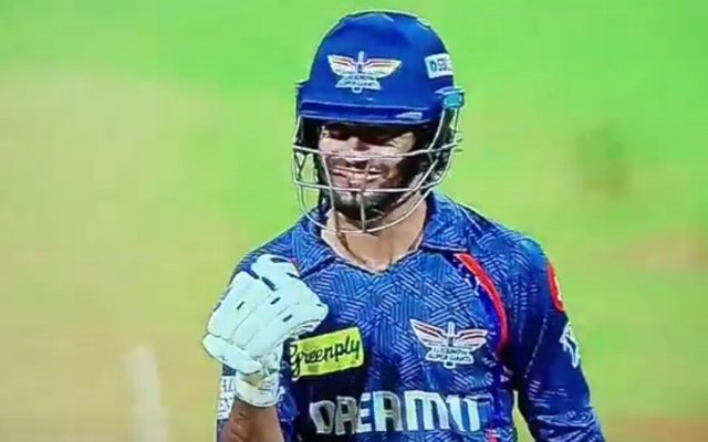[Watch]: Ravi Bishnoi’s Wild Celebration After Smashing a Six Off Jasprit Bumrah in MI vs LSG Clash