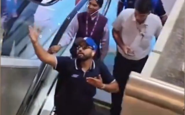 [Watch]: Rohit Sharma’s Adorable Gesture Toward Teammates at the Jaipur Airport
