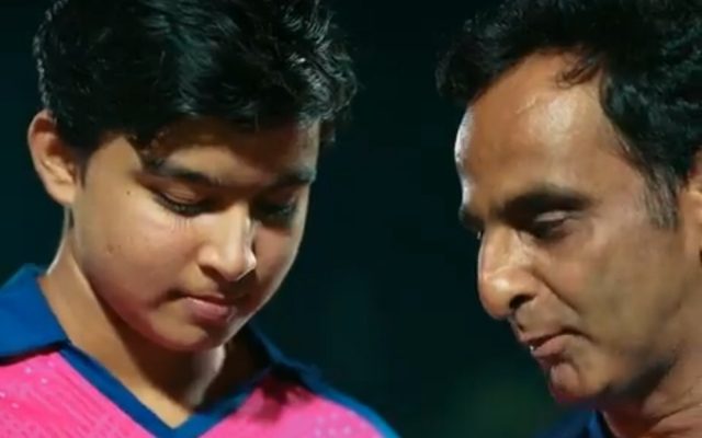 [Watch]: Vaibhav Suryavanshi’s First Call to Father After Stunning Century Wins Hearts