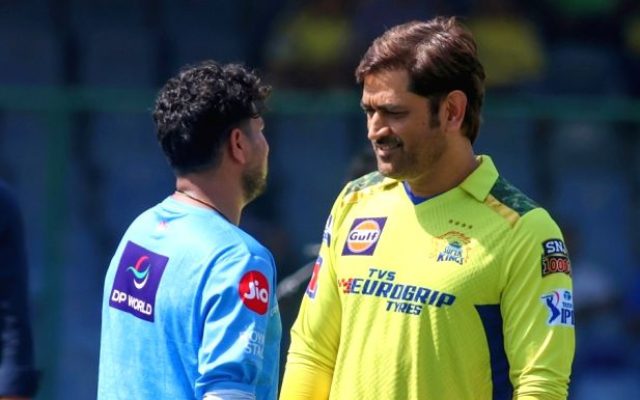 [Watch]: MS Dhoni And Kuldeep Yadav’s Special Reunion Before CSK vs DC Clash At Chepauk