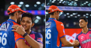 Yashasvi Jaiswal And Mitchell Starc
