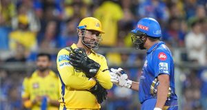 MS Dhoni and Rohit Sharma