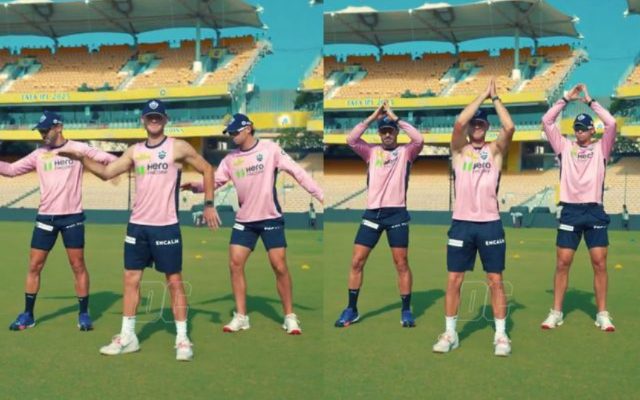 [WATCH]- Jake Fraser-McGurk Shows Off Fun Dance Moves With Teammates Before CSK vs DC Clash In IPL 2025