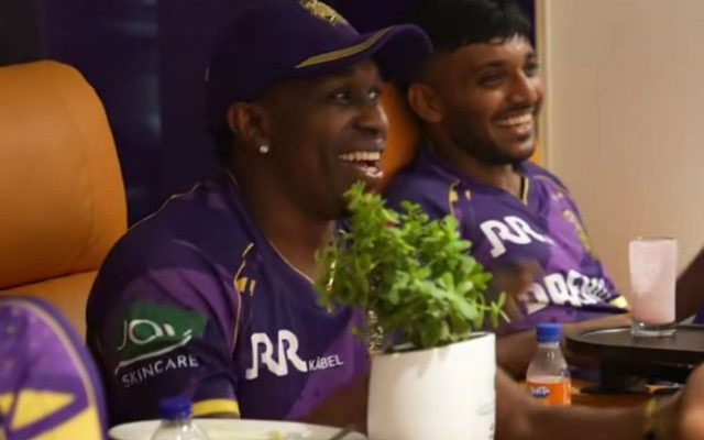 [WATCH]- Dwayne Bravo Grooves To Famous Punjabi Song After KKR vs SRH IPL 2025 Victory