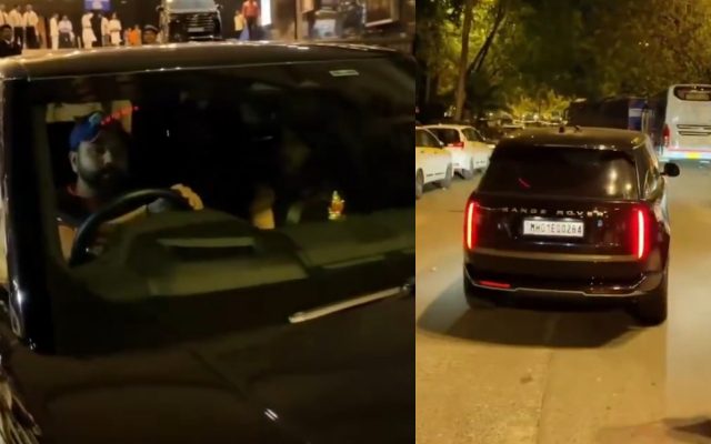 [WATCH]- Rohit Sharma Spotted Driving Home With Wife Ritika After IPL 2025 Showdown