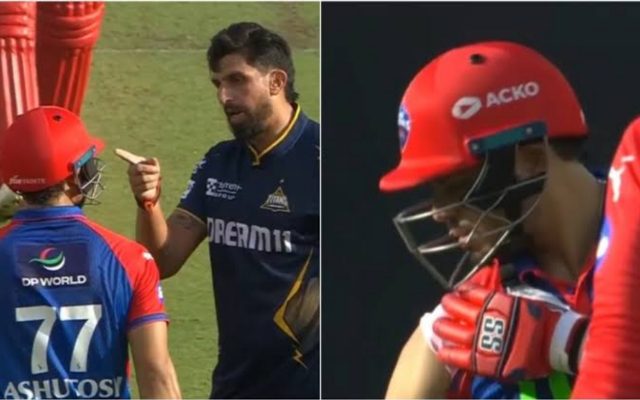 [WATCH]- Ishant Sharma Faces Off With Ashutosh Sharma Over Unsuccessful Caught-Behind Appeal In GT vs DC IPL 2025