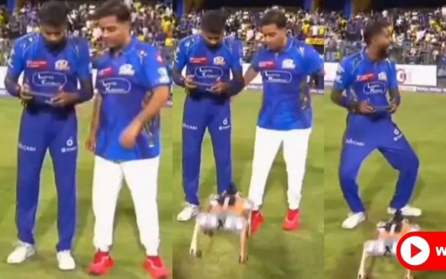 IPL 2025: [WATCH]- Hardik Pandya Surprises Mumbai Indians Owner With Robo-Dog Following Win Over CSK