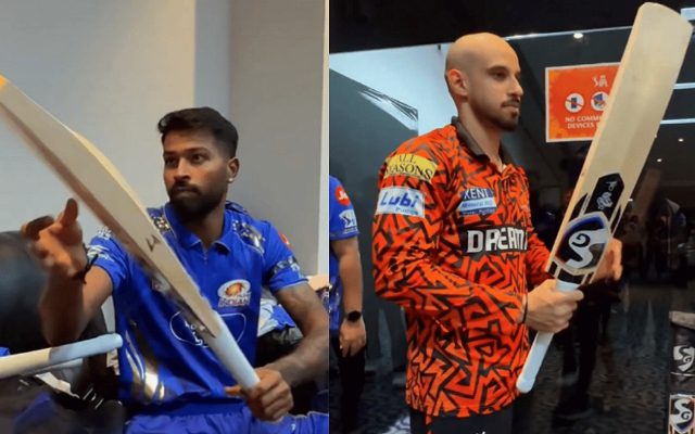 [WATCH]- Hardik Pandya Presents Bat To SRH Batter With A Touching Message During IPL 2025