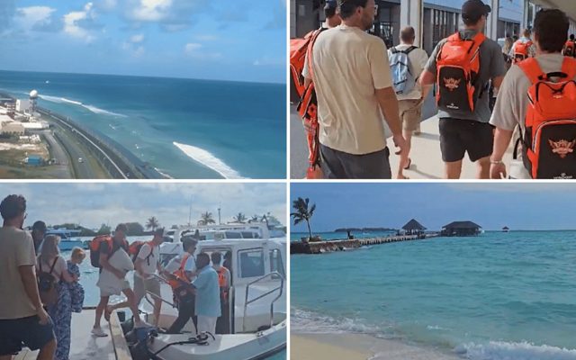 [WATCH]- SRH Squad Heads To Maldives For A Vacation During IPL 2025