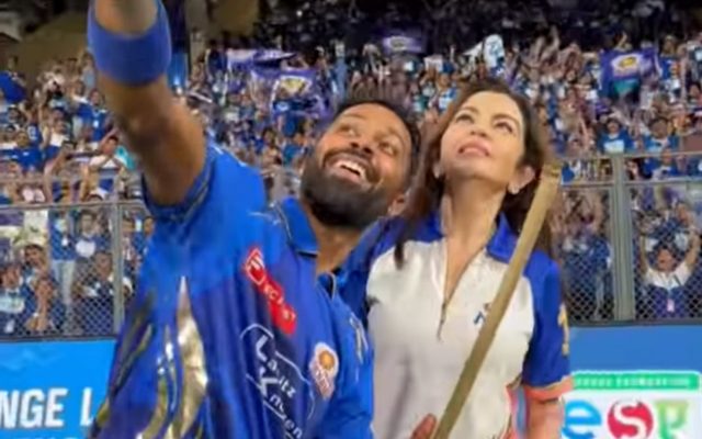 IPL 2025: [WATCH]- Hardik Pandya And Nita Ambani Share A Special Selfie With School Children At Wankhede