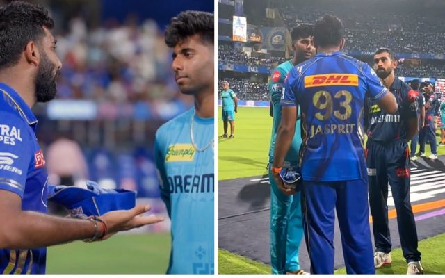 IPL 2025: [WATCH] Jasprit Bumrah Engages In Intense Discussion With Mayank Yadav After MI vs LSG Match