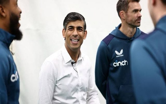 James Anderson Honoured with Knighthood by Former PM Rishi Sunak