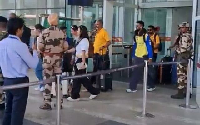 [WATCH]- MS Dhoni Lands in Chandigarh Ahead Of CSK’s Clash Against PBKS Amid Retirement Buzz