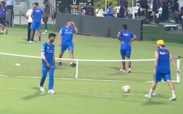 [WATCH]- Ruturaj Gaikwad Seen Playing Football After Being Ruled Out Of IPL 2025 With Injury