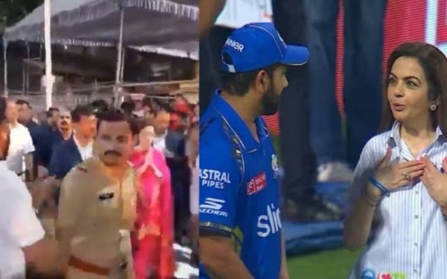 [WATCH]- Fan Urges Nita Ambani To Appoint Rohit Sharma As Captain For IPL 2025