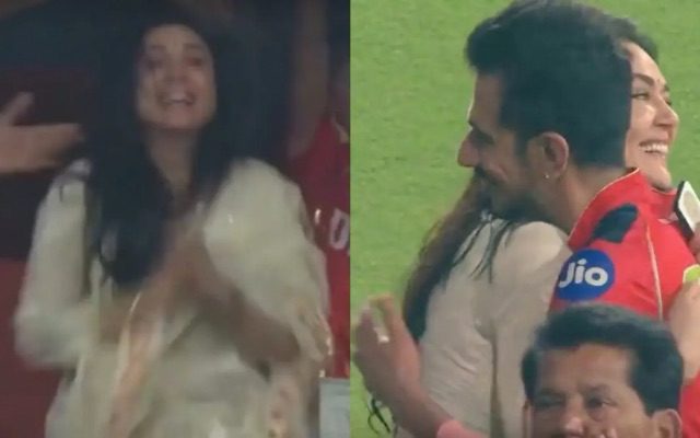 [WATCH]- PBKS’ Historic Win Over KKR Sparks Joyful Reaction From Preity Zinta In IPL 2025 Nail-Biter