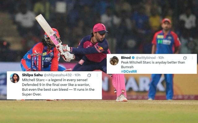 “Bollywood Meets Cricket”: Twitter Erupts After DC vs RR Super Over Thriller