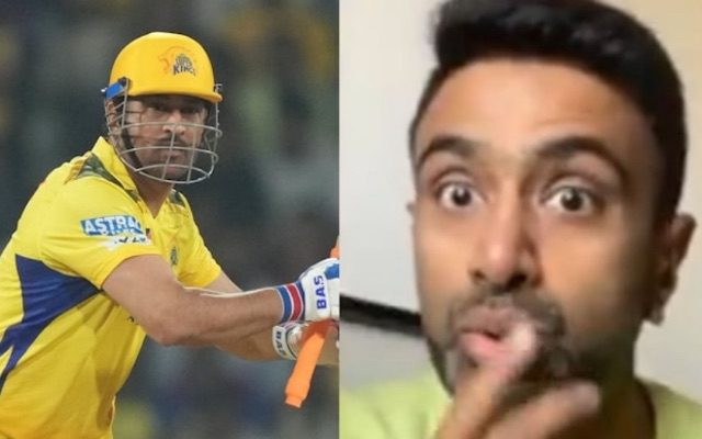 [WATCH]- R. Ashwin Shuts Down Discussion On MS Dhoni Amid YouTube Controversy During IPL 2025
