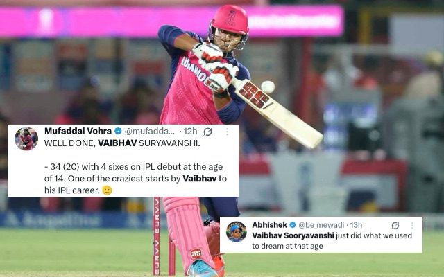 IPL 2025: 14-Year-Old Suryavanshi Steals The Show In RR vs LSG