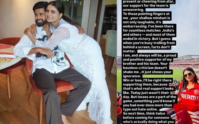 Shreyas Iyer’s Sister Faces Online Abuse, Responds Strongly On Social Media