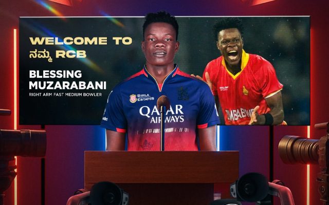 IPL 2025: RCB Sign Blessing Muzarabani as Replacement for Lungi Ngidi