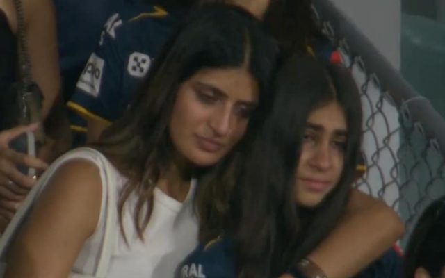 [WATCH]- Shubman Gill’s Sister Breaks Down As GT Crash Out Of IPL 2025