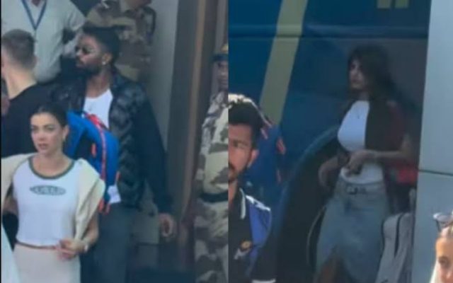 [WATCH]- Hardik Pandya Spotted Leaving Airport In Range Rover Following IPL 2025 Suspension