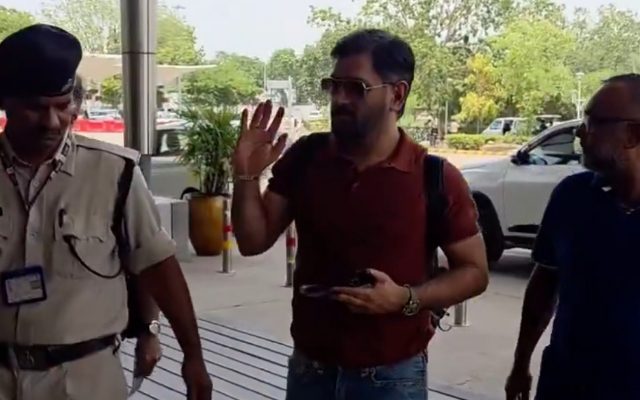 [WATCH]- MS Dhoni Bids Farewell To CSK Camp, Leaves For Ranchi After IPL 2025
