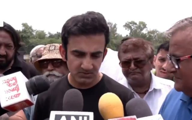 [WATCH]- Gambhir Breaks Silence On Indian Batter’s Snub For ENG vs IND 2025 Test Series