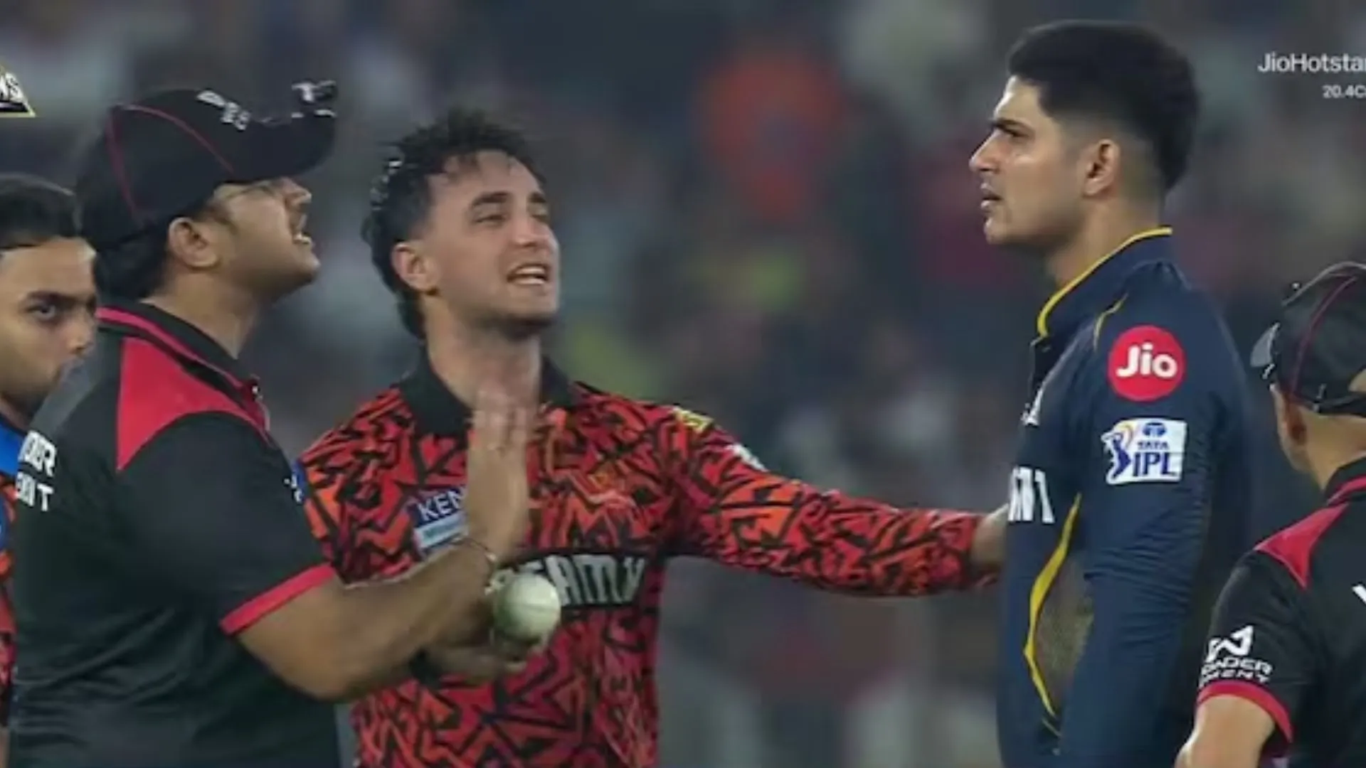 [WATCH]- Frustrated Shubman Gill Engages In Another Umpire Dispute During GT vs SRH Clash In IPL 2025