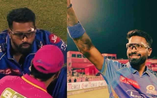 Hardik Pandya Spotted With Injury In Eyebrow Region In IPL 2025