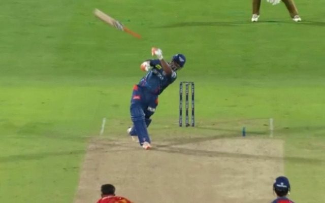 IPL 2025: [WATCH] Rishabh Pant Loses Bat In Bizarre Dismissal During PBKS vs LSG Match