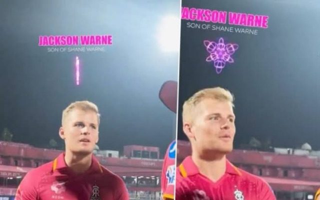 [WATCH]- Rajasthan Royals Welcome Shane Warne’s Son To Training Camp Ahead Of IPL 2025