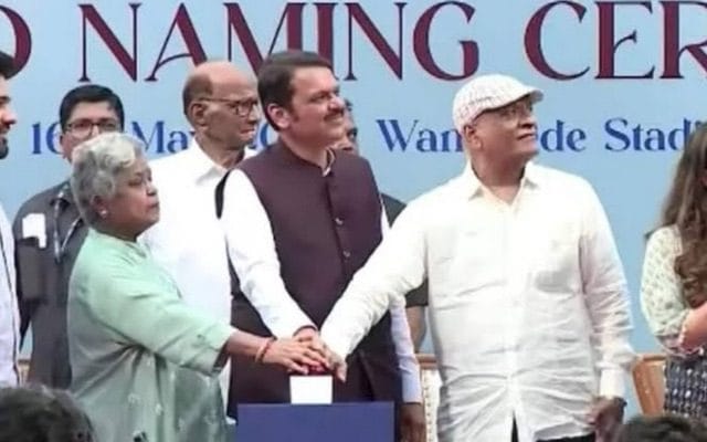 [WATCH]- Proud Moment: Rohit Sharma’s Parents Inaugurate Stand Named After Him At Wankhede