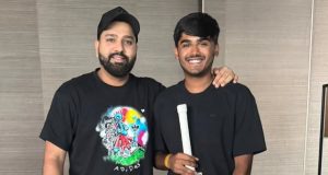 Rohit Sharma and Ayush Mhatre