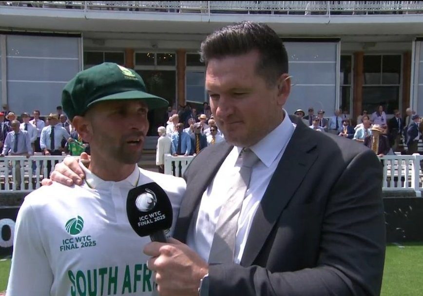 Keshav Maharaj Reacts As South Africa Clinch Maiden WTC Title At Lord’s