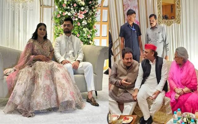 Rinku Singh And Priya Saroj Celebrate Their Engagement In Grand Style