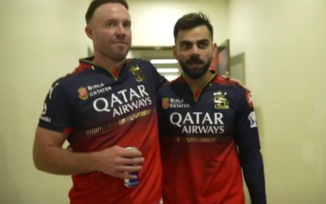 [WATCH]- Kohli, AB de Villiers Celebrate IPL 2025 Win Together In RCB Dressing Room