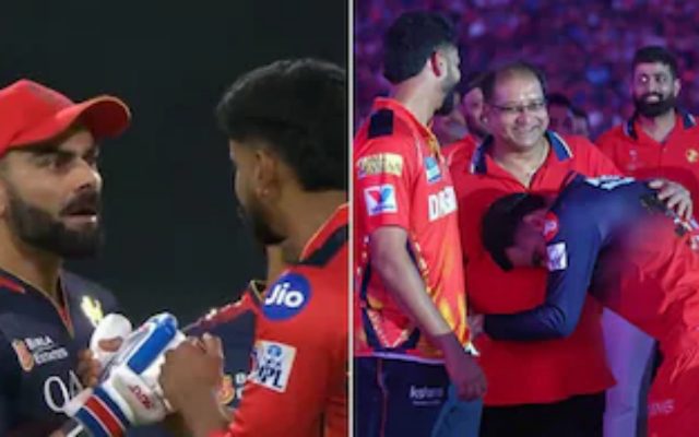 [WATCH]- Virat Kohli Shares A Light Moment With Shreyas Iyer’s Father After IPL 2025 Final