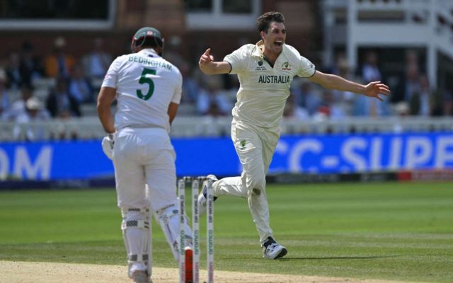 [WATCH]- Pat Cummins Castles Bedingham With A Peach To Complete Five-Wicket Haul In WTC 2025 Final