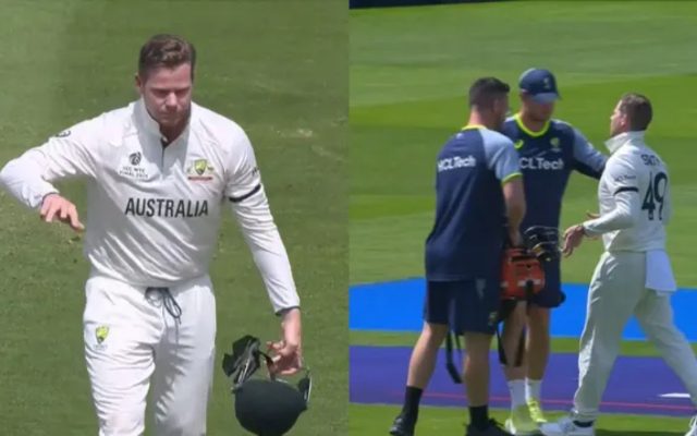 [WATCH]- Steve Smith Suffers Finger Injury After Dropping Bavuma Catch On Day 3 Of WTC 2025 Final