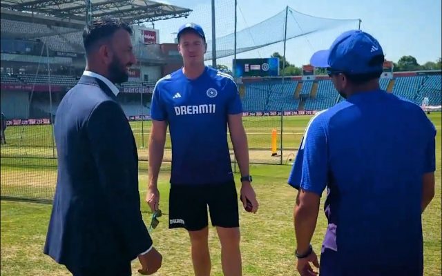 [WATCH]- IND vs ENG Pujara Shares Light Moment With Players Ahead Of Headingley Test